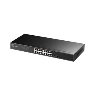 Cudy Switch GS1016ES2 - 16 Ports - 16x GE (10/100/1000) - 2x SFP