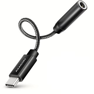 AXAGON ADA-HC USB-C Hi-Res Audio-Adapter - 3,5-mm-Klinke, 32 Bit, 384