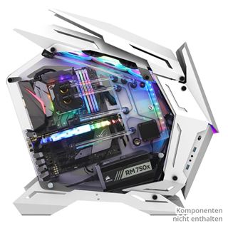 Jonsbo MOD3 Big-Tower Showcase, Tempered Glass - wei&szlig;