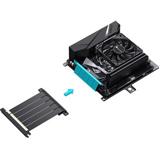 Jonsbo NV10 PC Geh&auml;use, Mini-Tower, ITX - schwarz