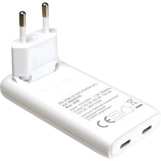65 Watt Inter-Tech PD-2165, USB C Charger, 65W