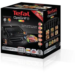 Tefal OptiGrill+, GC712834 2000W, 6 automatic programs, Black