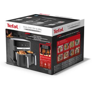 Tefal Doppel-Hei&szlig;luftfritteuse Dual Easy Fry & Grill
