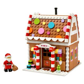 LEGO 40809 Weihnachtliches Lebkuchenhaus