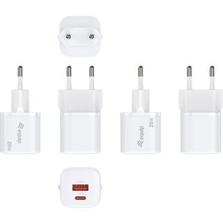 Equip Ladeger&auml;t 2Port USB-C PD3.0/USB-A GaN 20W ?SS ws
