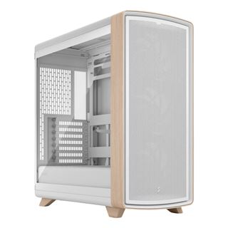 Fractal Design Summit Chalk White TG Clear Tint (wei&szlig;/holz)