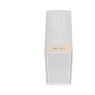 Fractal Design Summit Chalk White TG Clear Tint (wei&szlig;/holz)