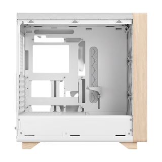 Fractal Design Summit Chalk White TG Clear Tint (wei&szlig;/holz)