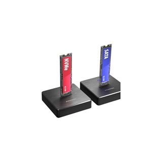 AXAGON ADSA-M2C Dual NVMe M.2 SSD-Dockingstation, USB-C 10 Gbit/s,