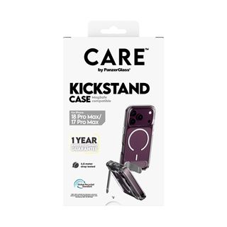 PanzerGlass CARE Kickstand Case transp.white MagSafe iPhone 18Pro