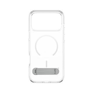 PanzerGlass CARE Kickstand Case transp.white MagSafe iPhone 18Pro