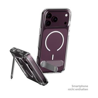 PanzerGlass CARE Kickstand Case transp. w. white MagSafe iPhone 18