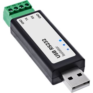 InLine USB zu Seriell RS232 Konverter mit Isolator