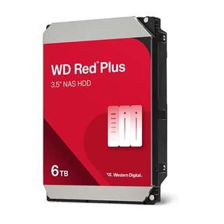 6TB WD Red Plus WD60EFPX 256MB 3.5" (8.9cm) SATA 6Gb/s,