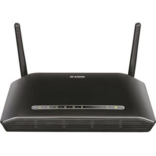 D-Link Router DSL-2741B WLan 4 Port 300Mbit/s