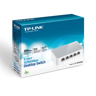 TP-Link TL-SF1005D 5x 10/100 Mbit Desktop Switch