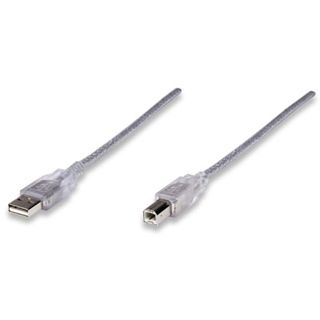 (€2,17*/1m) 1.80m Manhattan USB2.0 Anschlusskabel USB A Stecker
