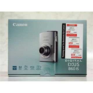 Canon Digital Ixus 860 IS 8MPix 3,8x opt. Zoom 3" LCD silber