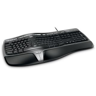 Microsoft Natural Ergonomic Keyboard 4000 USB International schwarz