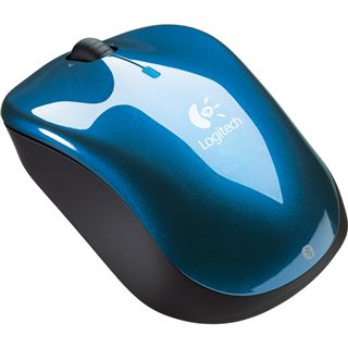 Logitech Bluetooth V470 Laser Maus Blau USB