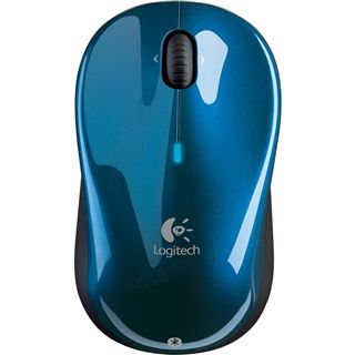 Logitech Bluetooth V470 Laser Maus Blau USB