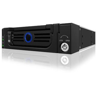 ICY BOX schwarzer 5,25" Wechselrahmen für 3.5"