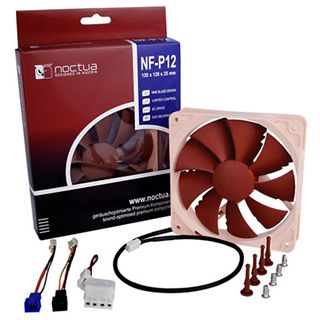 Noctua NF-P12 120x120x25mm 1300 U/min 20 dB(A) braun/beige