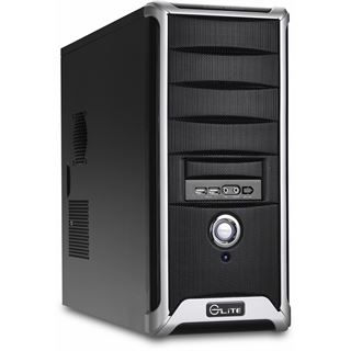 Cooler Master Elite 332 Midi Tower ohne Netzteil schwarz