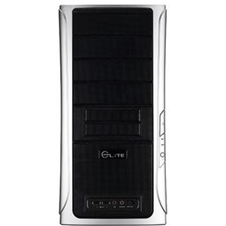 Cooler Master Elite 331 Midi Tower ohne Netzteil schwarz/silber