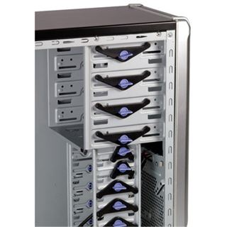 Cooler Master Elite 331 Midi Tower ohne Netzteil schwarz/silber