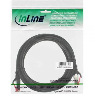 (&euro;1,38*/1m) 5.00m InLine Cat. 6 Patchkabel S/FTP PiMF RJ45