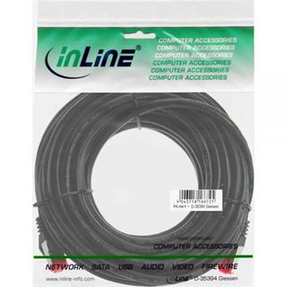 (€0,89*/1m) 10.00m InLine Cat. 6 Patchkabel S/FTP PiMF RJ45