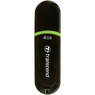 4GB Transcend JetFlash V30 Schwarz/Grün USB 2.0