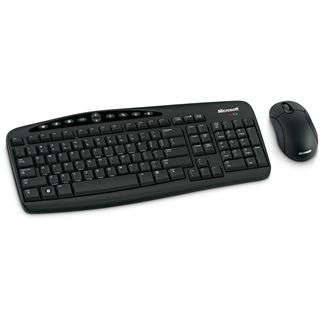 Microsoft Cordless Desktop 700 V2 Tastatur+Maus Schwarz Deutsch USB