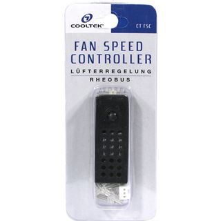 Cooltek 1-Kanal Lüftersteuerung für Lüfter (CT-FSC)