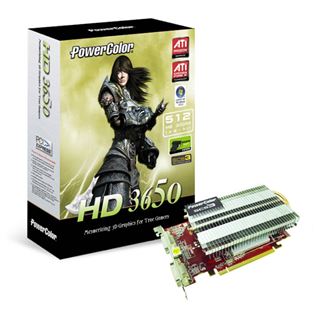 512MB PowerColor Radeon HD3650 SCS GDDR2 PCIe