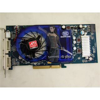 512MB Sapphire Radeon HD3850 GDDR3 AGP