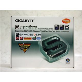 Gigabyte GA-MA78G-DS3H AMD780G AM2+ HTB 5200MT/s PCIe ATX