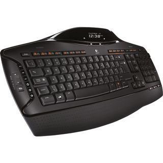 Logitech Cordless Desktop MX 5500 Revolution Tastatur+Maus Schwarz