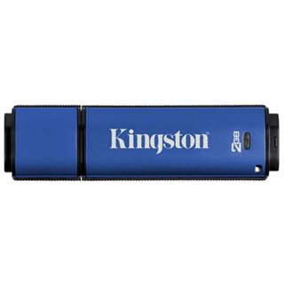 2 GB Kingston DataTraveler Vault Privacy Edition blau USB 2.0