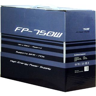 750 Watt Inter-Tech FP-750W Non-Modular 80+