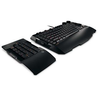 Microsoft SideWinder X6 Gaming Tastatur Schwarz Deutsch USB