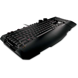 Microsoft SideWinder X6 Gaming Tastatur Schwarz Deutsch USB