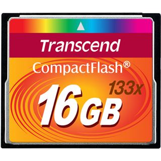 16 GB Transcend Standard Compact Flash TypI 133x Retail