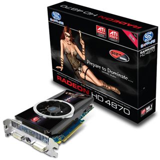 512MB Sapphire Radeon HD4870 GDDR5 PCIe