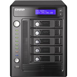 QNAP Turbostation TS-509 Pro LAN, USB schwarz