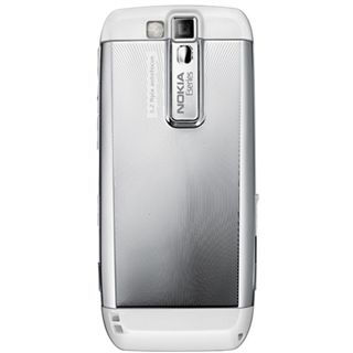 Nokia E66 white steel 3 Mon. Navi