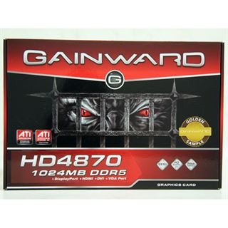 1024MB Gainward Radeon HD4870 Golden Sample GDDR5 DVI PCIe