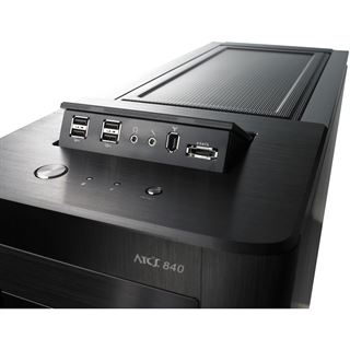 Cooler Master ATCS 840 Big Tower ohne Netzteil Alu schwarz