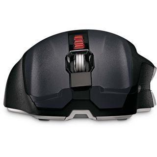 Microsoft Wireless SideWinder X8 Laser Gaming Maus Blau USB